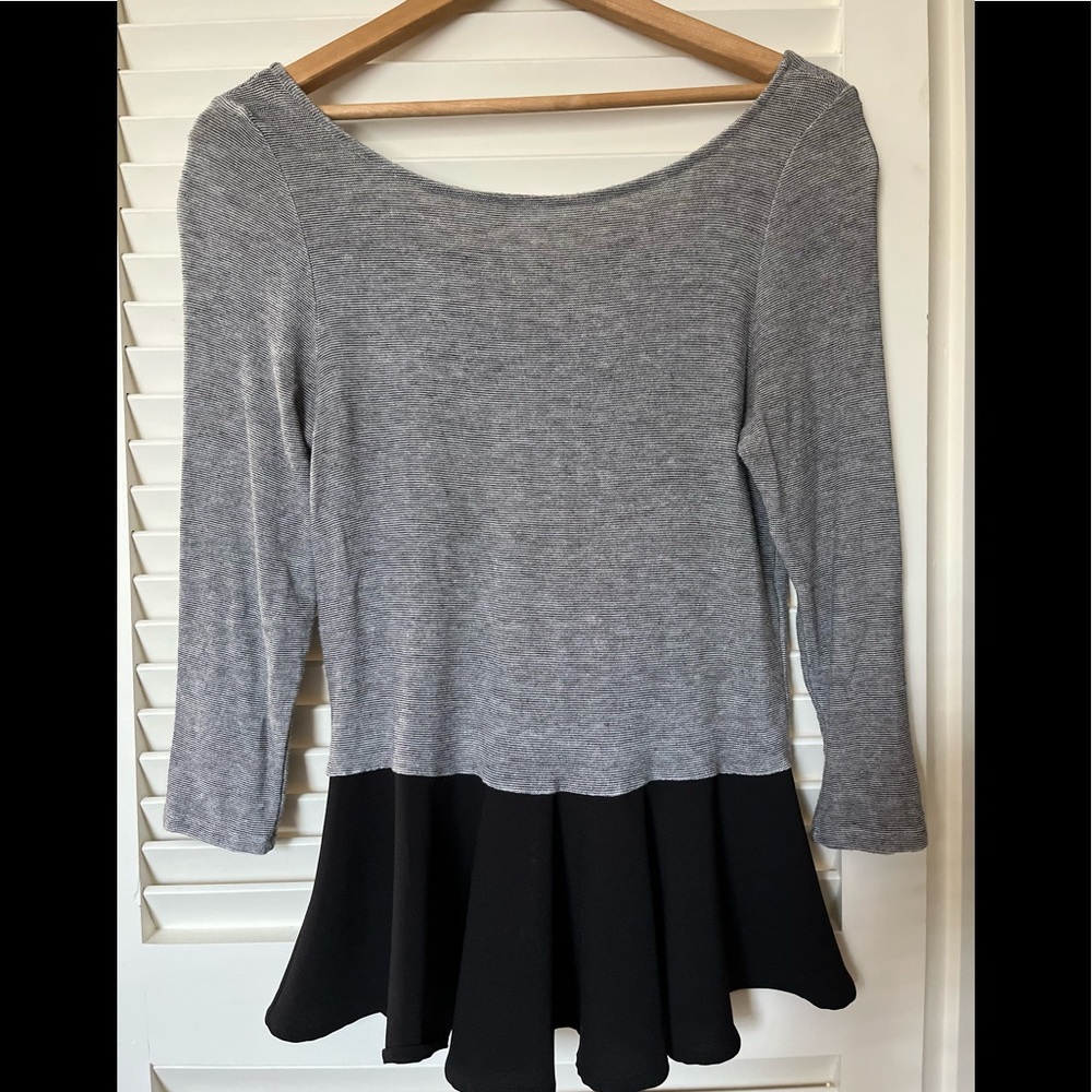 Francesca’s Small Peplum Top